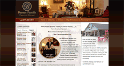 Desktop Screenshot of barnesfamilyfunerals.com